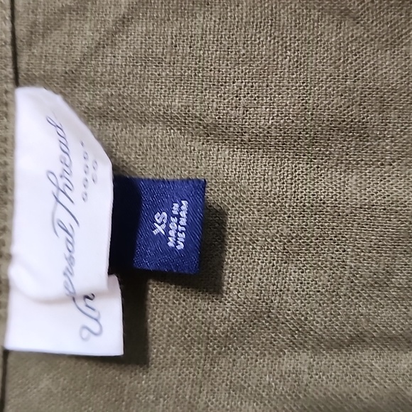 Universal Thread Linen Blend Vneck Dress Sz Xs - Picture 2 of 8